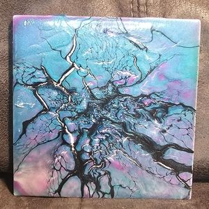 4.25" handpainted ceramic tile